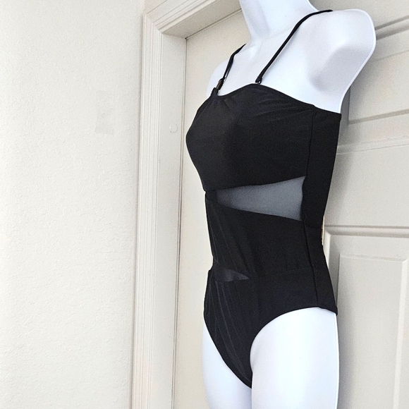 Heytalala Mesh Spliced Swimsuit - Picture 1 of 5